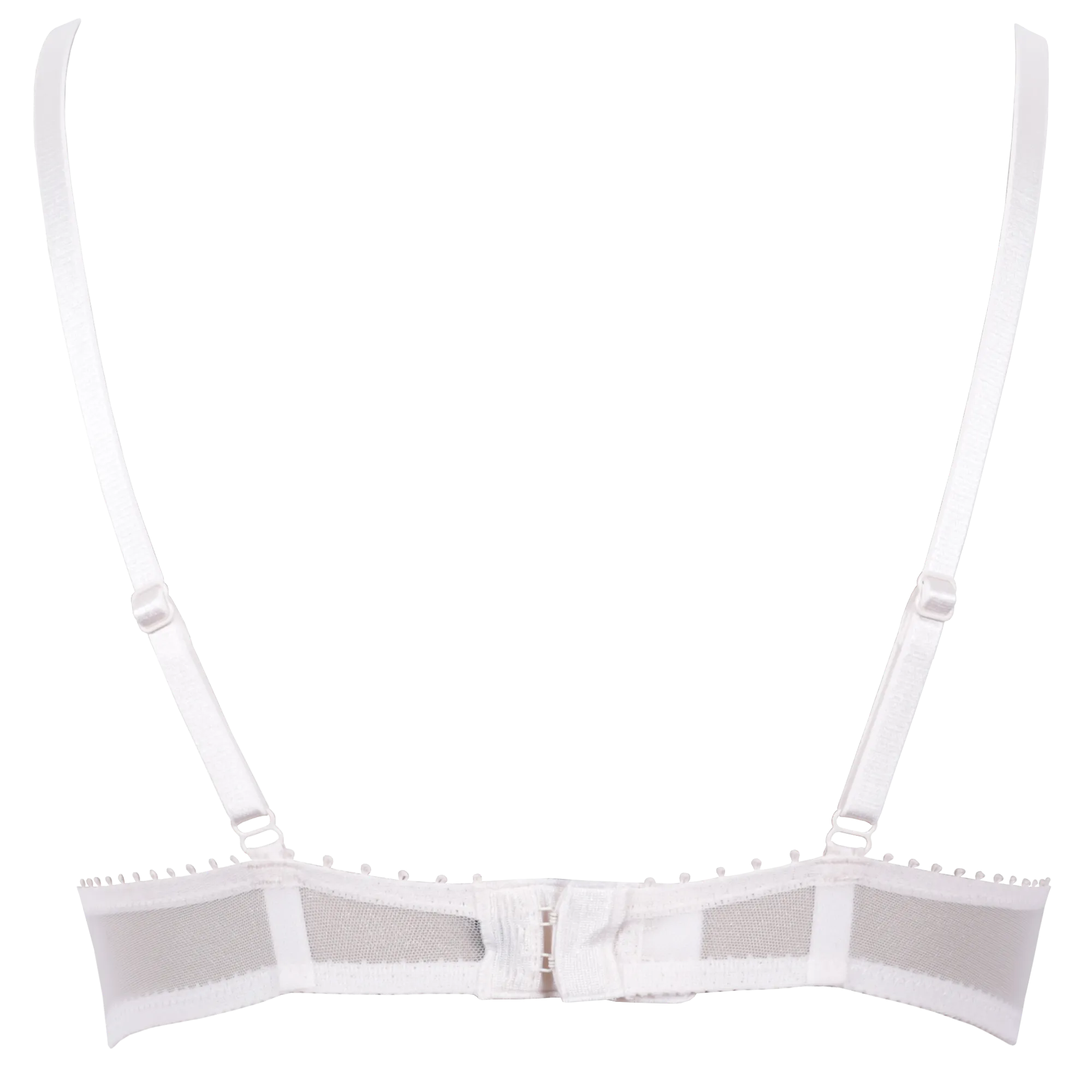 White nights push up bra