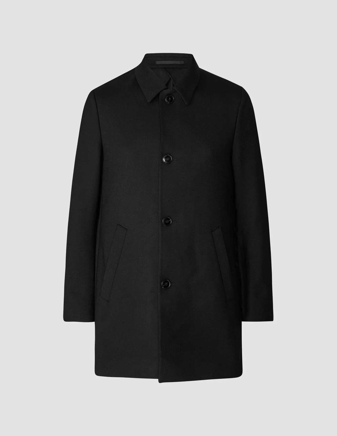 Wool Coat Black