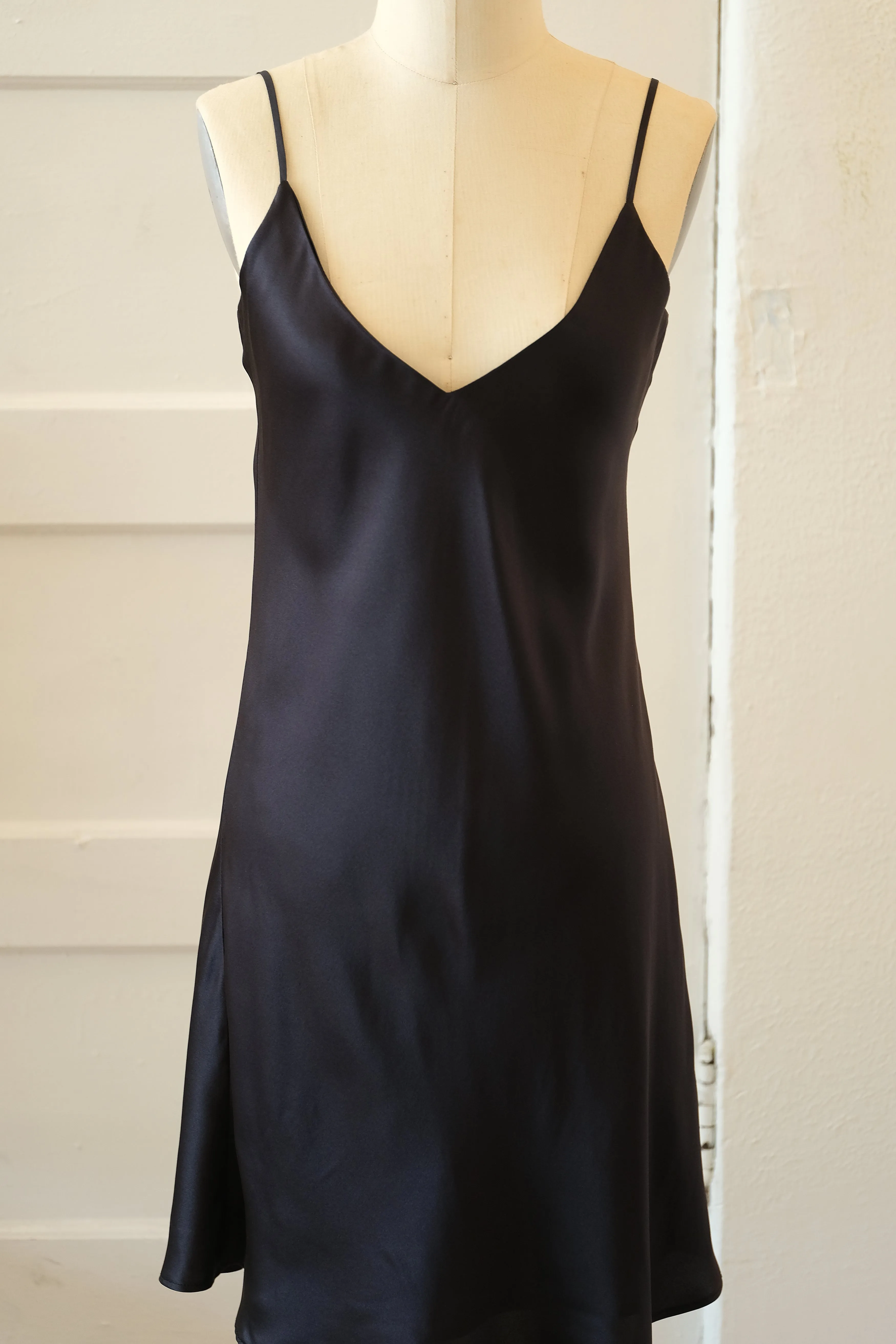 Wool Project V Neck Dress